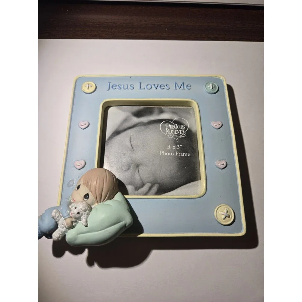 Precious Moments picture frame 4 1/2 x 4 1/2